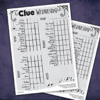 Wednesday Cluedo Board Game