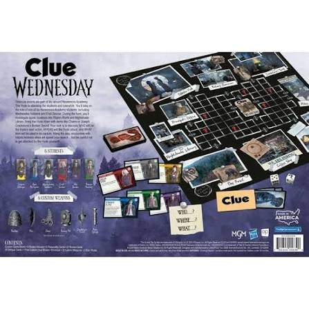 Wednesday Cluedo Board Game