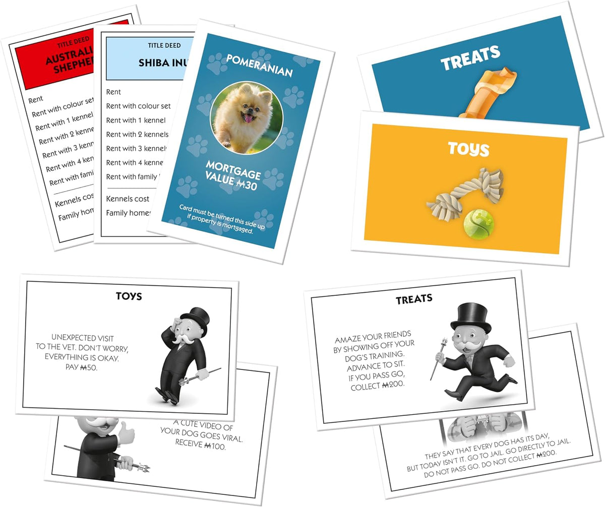 Dogs Monopoly Board Game
