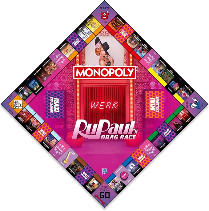 RuPaul’s Drag Race Monopoly Board Game