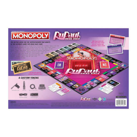 RuPaul’s Drag Race Monopoly Board Game