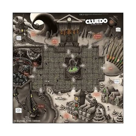 The Nightmare Before Christmas Cluedo Board Game