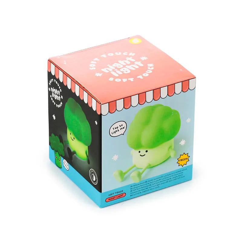 Foodiemals Broccoli LED Night Light & Phone Stand