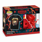 Funko Pop! & Tee Stranger Things Eddie with Guitar Set