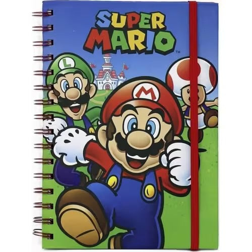 Super Mario Bumper Gift Set – Mug, Notebook, Coaster & Keyring