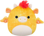 Squishmallows Original Dragon 4-Pack – Four 5-Inch Plush Toys