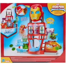 Marvel Iron Man and His Awesome Friends Iron Quarters Electronic Playset