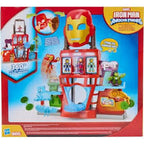 Marvel Iron Man and His Awesome Friends Iron Quarters Electronic Playset