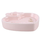 Pink Heart Locket Ceramic Trinket Dish