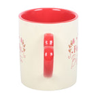 For My Best-Tea Mug with Heart Handle