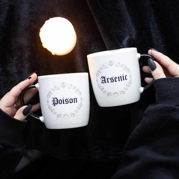 Poison and Arsenic Couples Mug Gift Set – 2 × 350ml