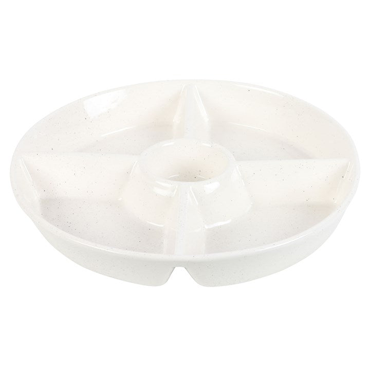 Ghost Chip & Dip Snack Dish Something Different