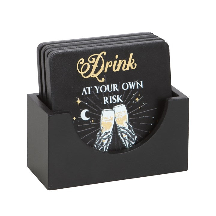 Til Death Do Us Party Coaster Set Something Different