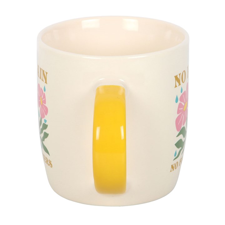 No Rain, No Flowers Mug