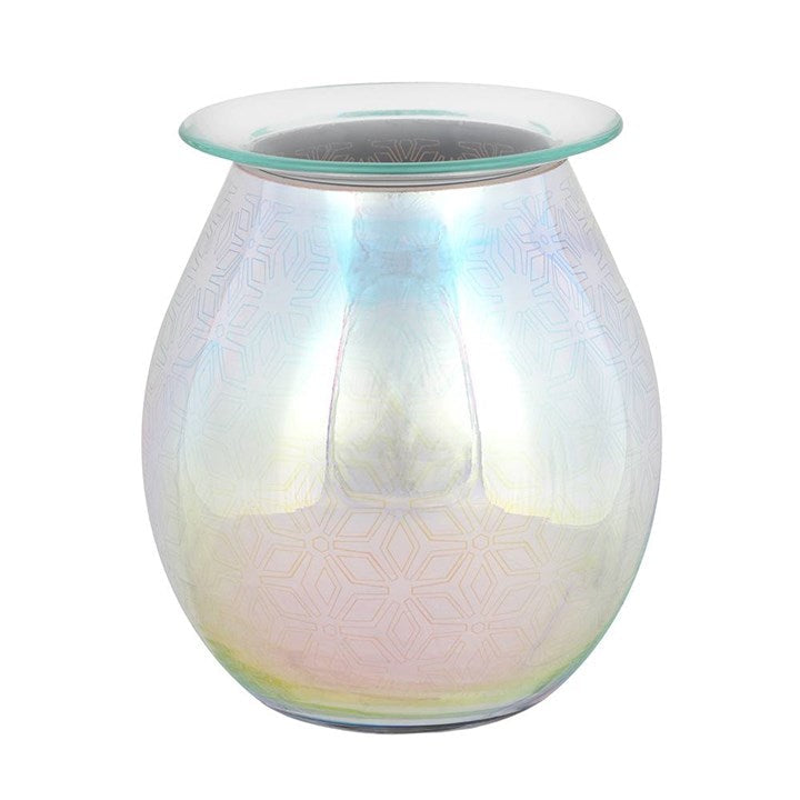 3D Geometric Flower Light Up Electric Oil Burner Something Different