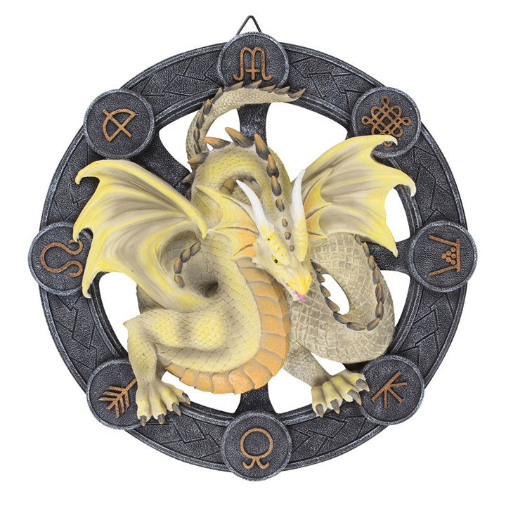 Anne Stokes Mabon Dragon Resin Wall Plaque Anne Stokes