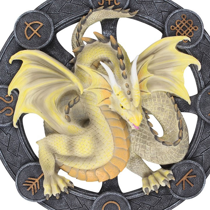 Anne Stokes Mabon Dragon Resin Wall Plaque Anne Stokes