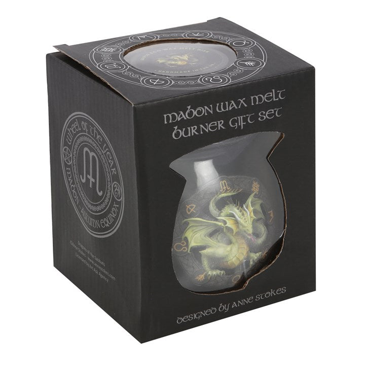 Anne Stokes Mabon Wax Melt Burner Gift Set Anne Stokes