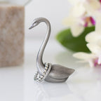 Metal Swan Ring Holder Something Different