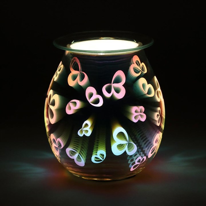 3D Flower Petal Light Up Electric Oil Burner Something Different