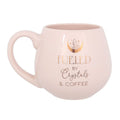 Crystals and Coffee Rounded Mug Something Different