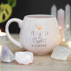 Crystals and Coffee Rounded Mug Something Different