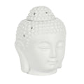 White Buddha Head Oil Burner Something Different
