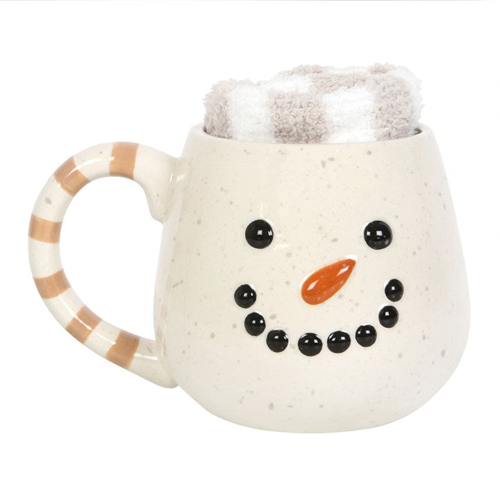 Snowman Mug and Socks Set Something Different