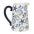 17cm Seashell Ceramic Flower Jug Something Different