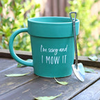 Sexy and I Mow It Pot Mug and Shovel Spoon Something Different