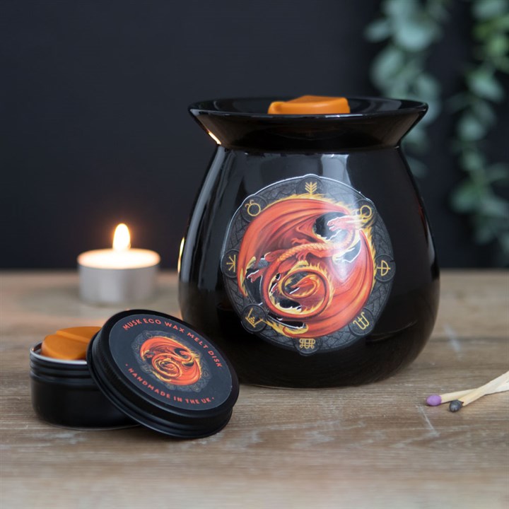 Anne Stokes Beltane Dragon Wax Melt Burner Gift Set Anne Stokes