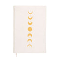 Moon Phase Velvet A5 Notebook