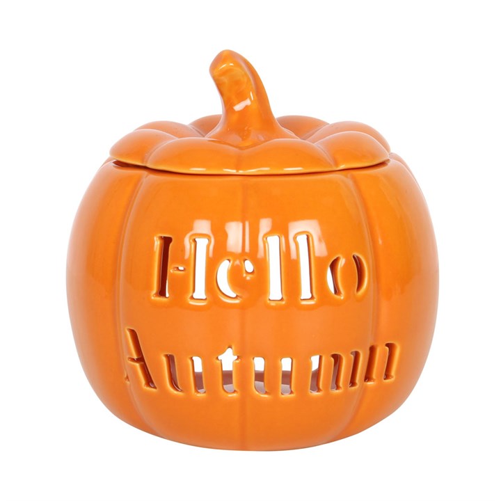 Hello Autumn Pumpkin Oil Burner Something Different