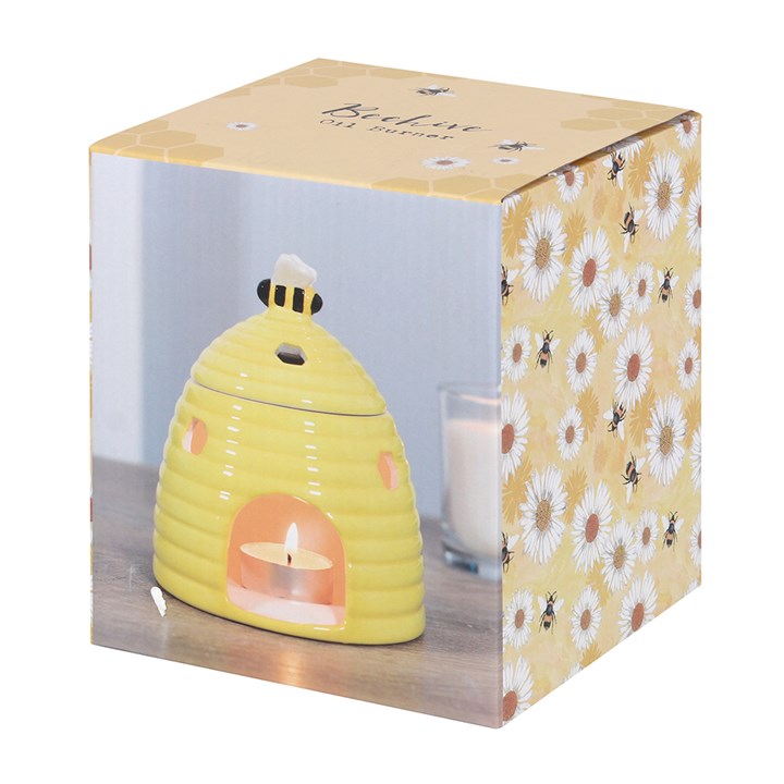 Yellow Beehive Oil Burner Something Different