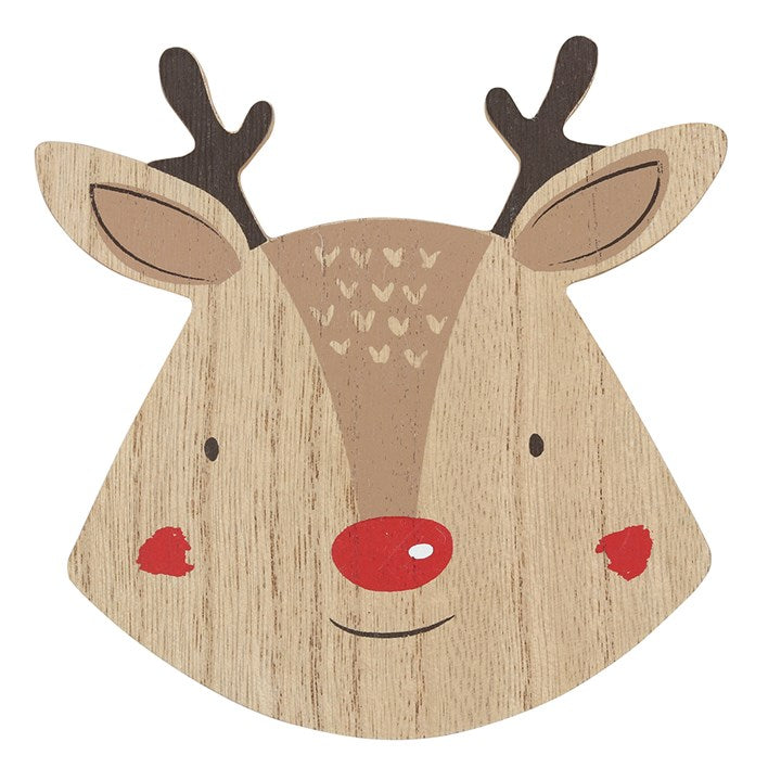 Set of 4 Reindeer Coasters Something Different