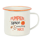Pumpkin Spice Enamel Mug Something Different