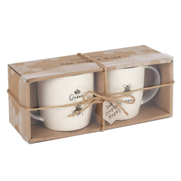 Queen Bee and Bee Keeper Mug Set Something Different