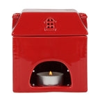 Red Ceramic House Oil Burner