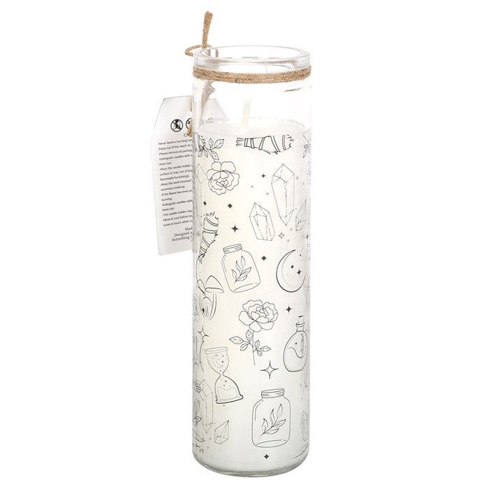Mystical White Sage Fragranced Candle in Glass Tube