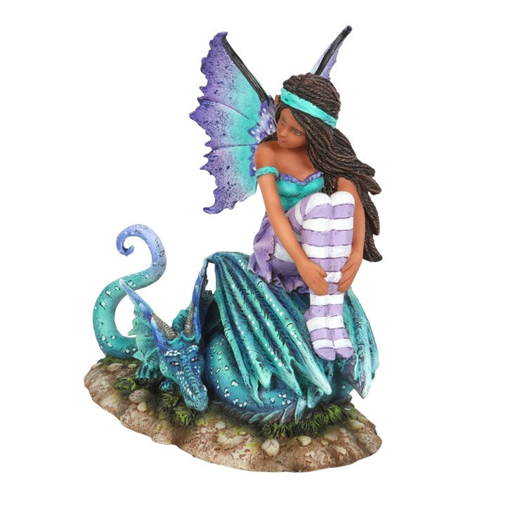 Amy Brown 16cm Dragon Perch Fairy Figurine Amy Brown
