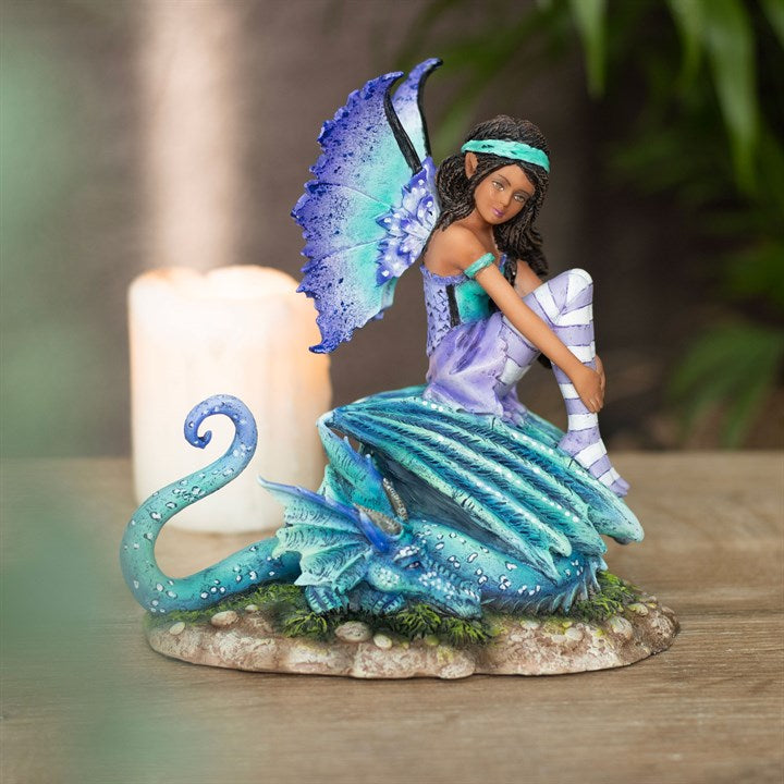 Amy Brown 16cm Dragon Perch Fairy Figurine Amy Brown