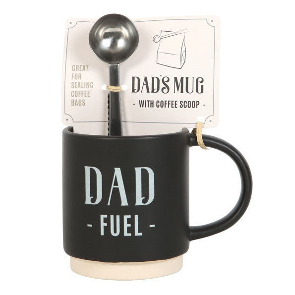 Dad Fuel Mug and Coffee Scoop Clip Something Different