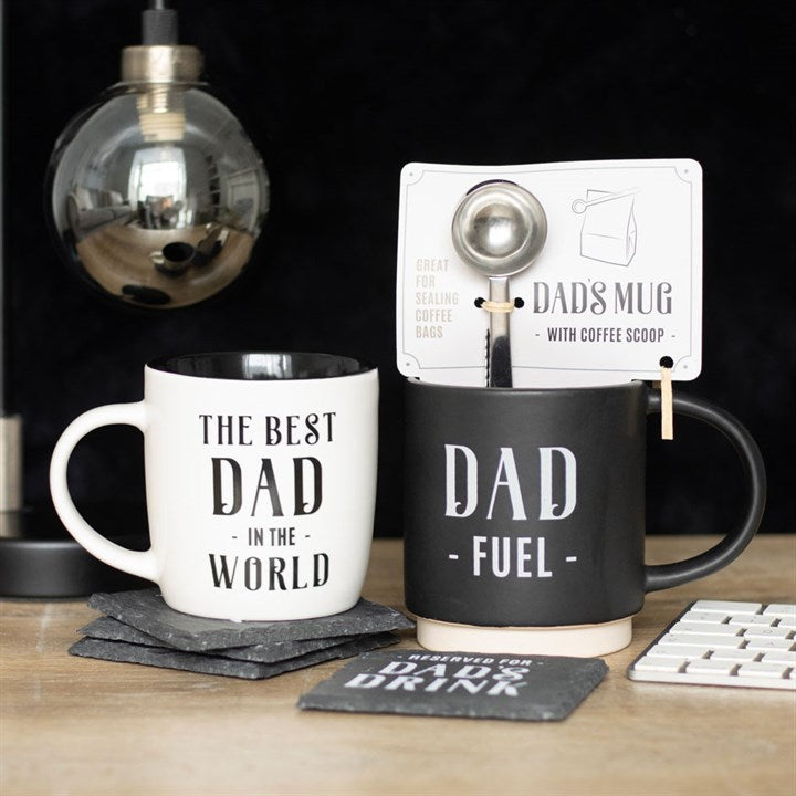 Dad Fuel Mug and Coffee Scoop Clip Something Different