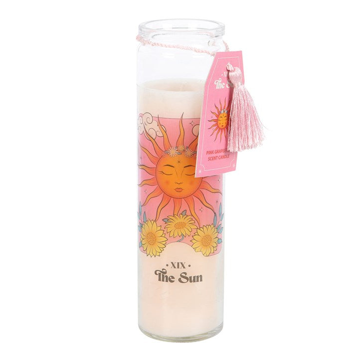 The Sun Pink Grapefruit Tube Candle Something Different