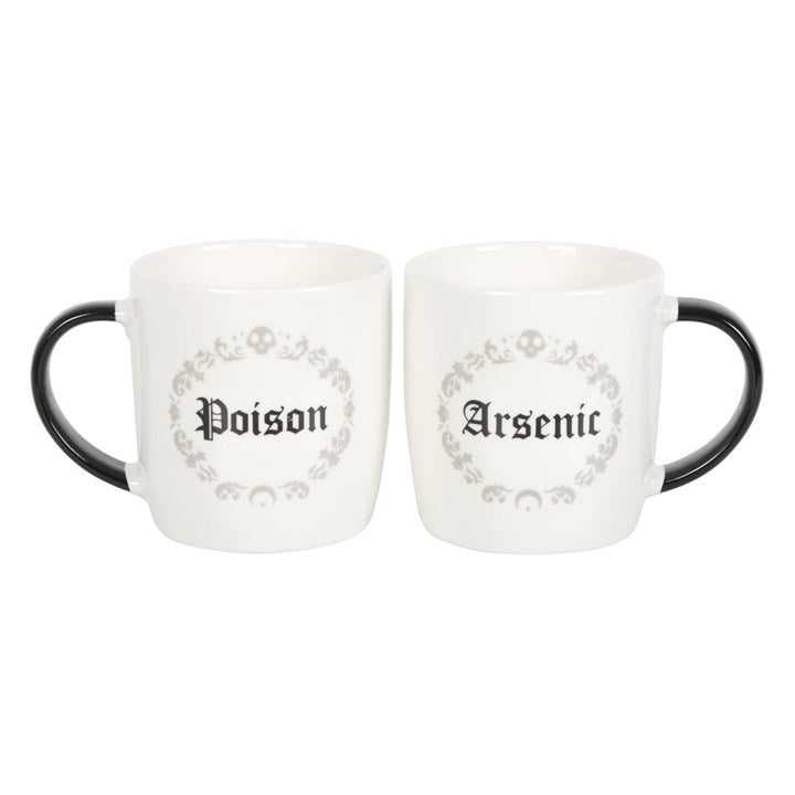 Poison and Arsenic Couples Mug Set Something Different