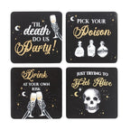 Til Death Do Us Party Coaster Set Something Different