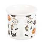 Spooky Cat and Pumpkin Print Mug Something Different