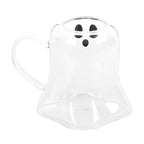 Ghost Shaped Glass Mug Something Different