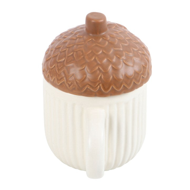 Autumn Acorn Shaped Lidded Mug Something Different