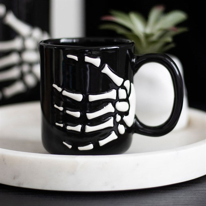 Skeleton Hand Mug Something Different